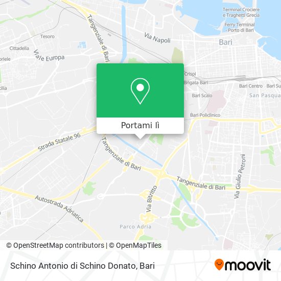 Mappa Schino Antonio di Schino Donato