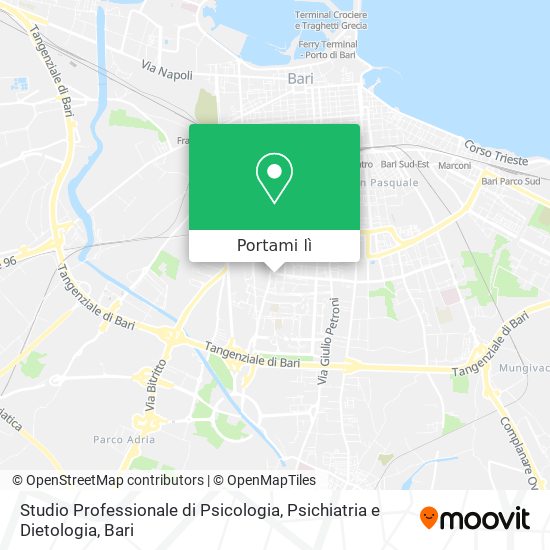 Mappa Studio Professionale di Psicologia, Psichiatria e Dietologia