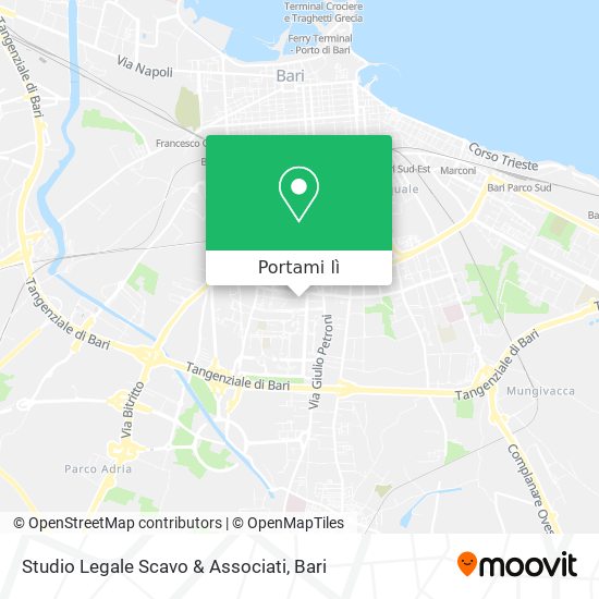 Mappa Studio Legale Scavo & Associati