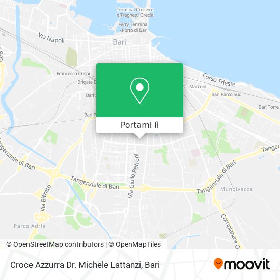 Mappa Croce Azzurra Dr. Michele Lattanzi
