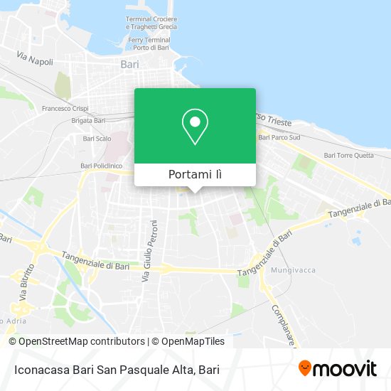 Mappa Iconacasa Bari San Pasquale Alta