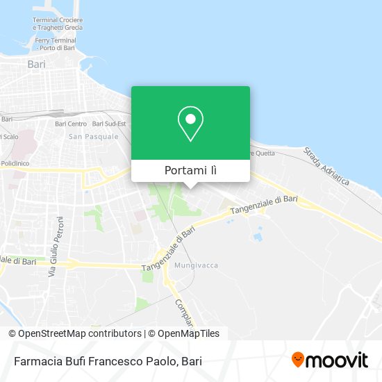 Mappa Farmacia Bufi Francesco Paolo