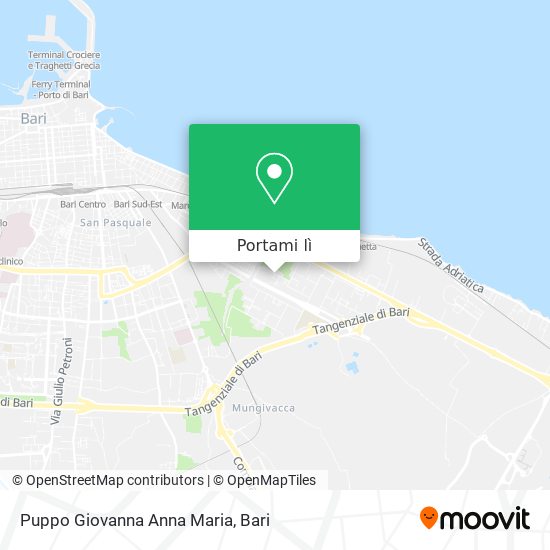 Mappa Puppo Giovanna Anna Maria