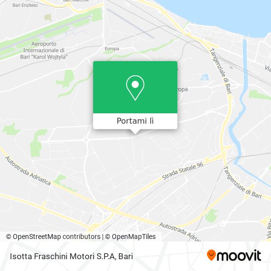 Mappa Isotta Fraschini Motori S.P.A