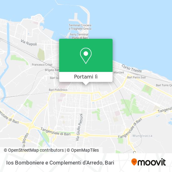 Mappa Ios Bomboniere e Complementi d'Arredo