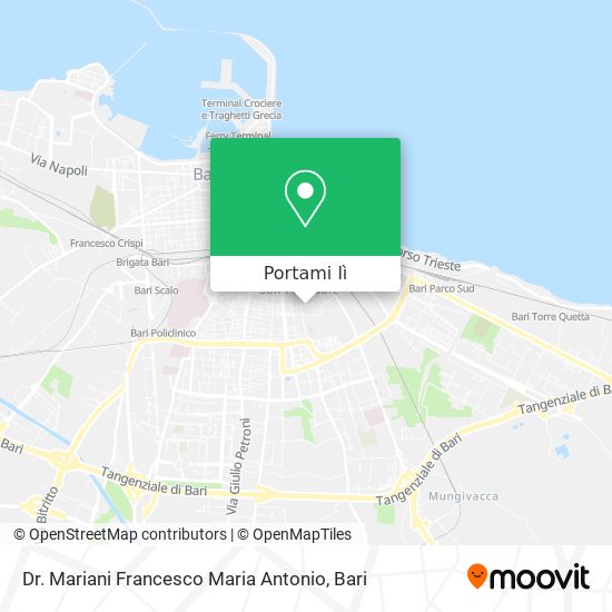Mappa Dr. Mariani Francesco Maria Antonio