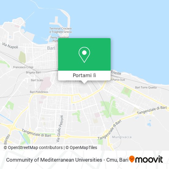 Mappa Community of Mediterranean Universities - Cmu