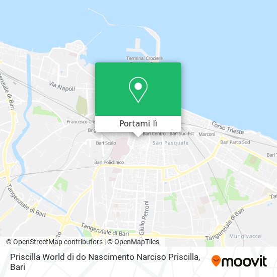 Mappa Priscilla World di do Nascimento Narciso Priscilla