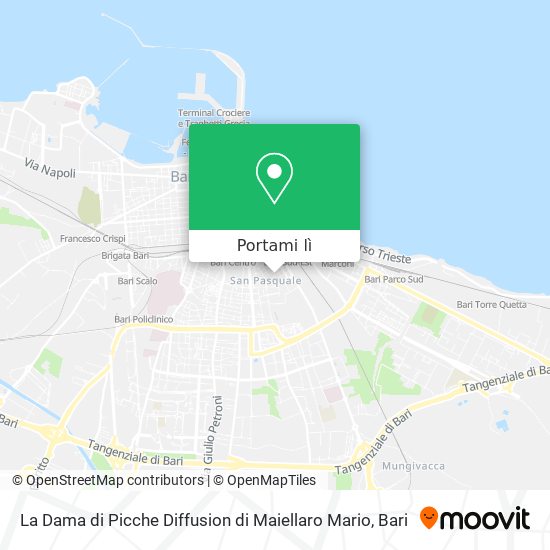 Mappa La Dama di Picche Diffusion di Maiellaro Mario