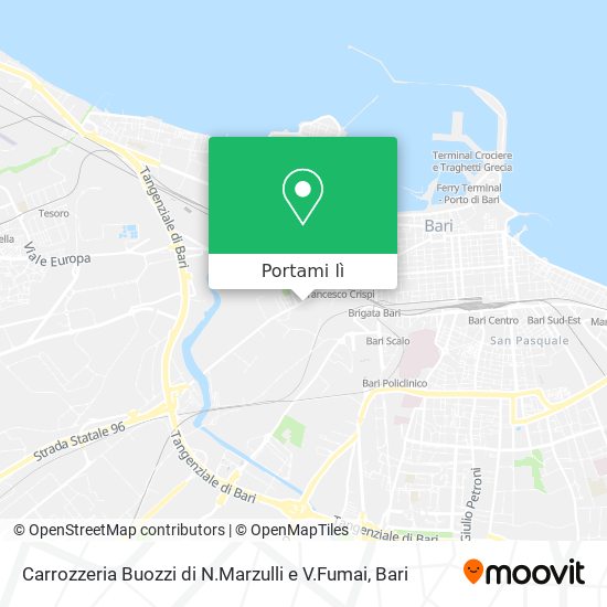 Mappa Carrozzeria Buozzi di N.Marzulli e V.Fumai