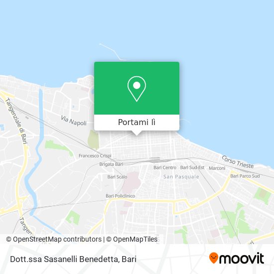Mappa Dott.ssa Sasanelli Benedetta