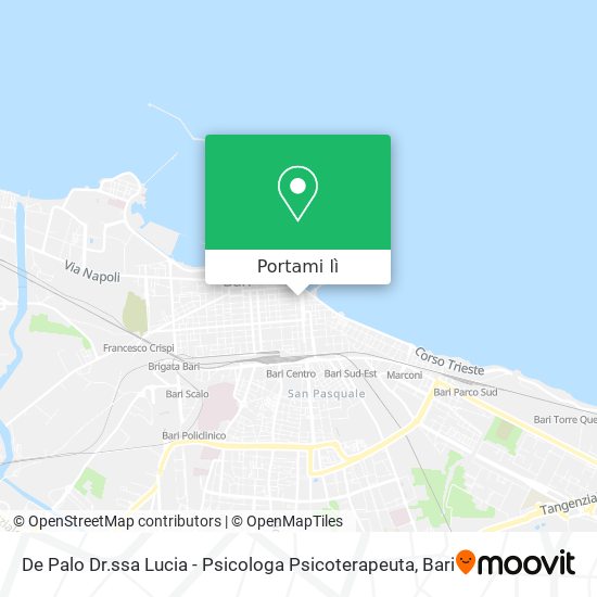 Mappa De Palo Dr.ssa Lucia - Psicologa Psicoterapeuta
