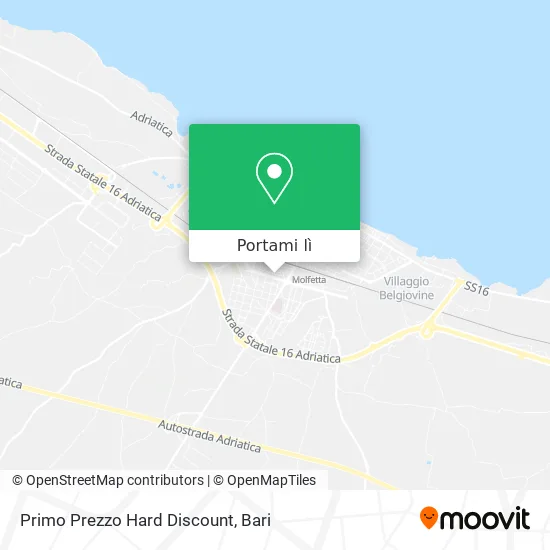 Mappa Primo Prezzo Hard Discount