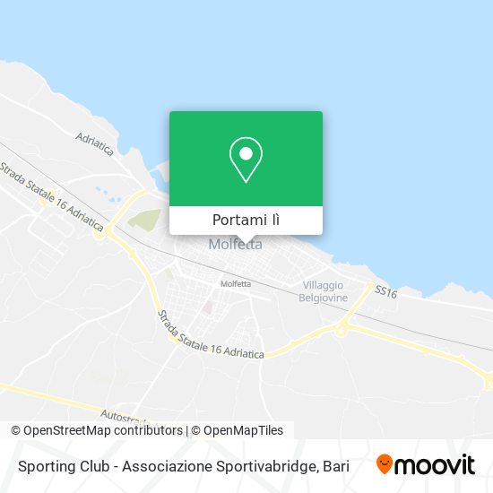 Mappa Sporting Club - Associazione Sportivabridge