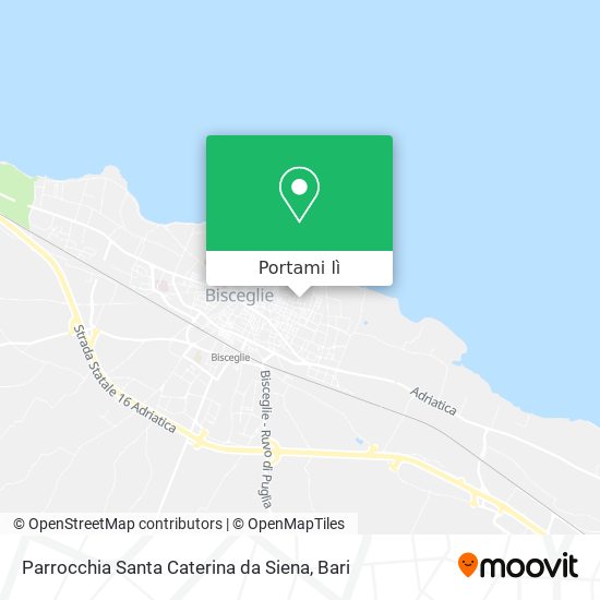 Mappa Parrocchia Santa Caterina da Siena
