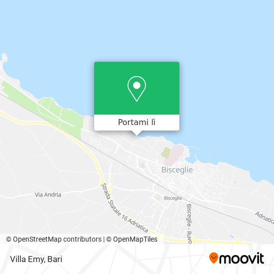 Mappa Villa Emy