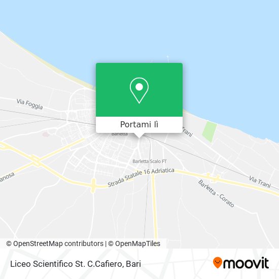 Mappa Liceo Scientifico St. C.Cafiero