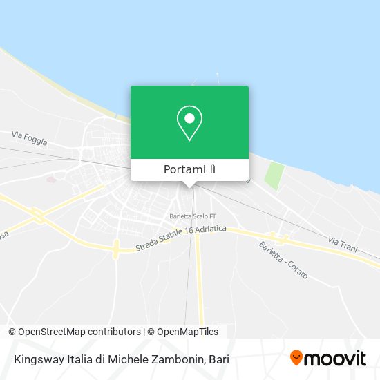Mappa Kingsway Italia di Michele Zambonin