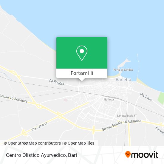 Mappa Centro Olistico Ayurvedico