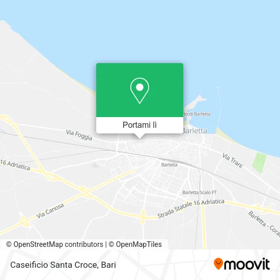 Mappa Caseificio Santa Croce