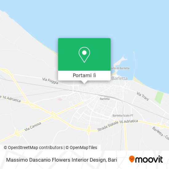 Mappa Massimo Dascanio Flowers Interior Design