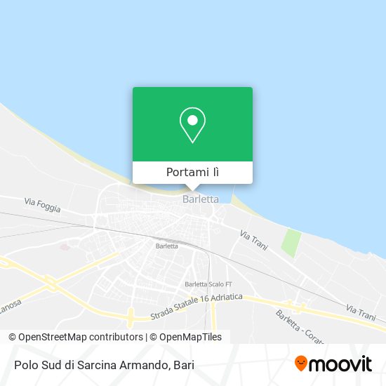 Mappa Polo Sud di Sarcina Armando