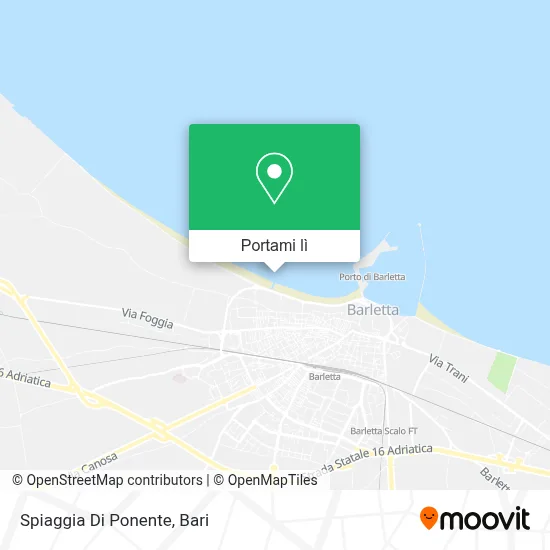 Mappa Spiaggia Di Ponente