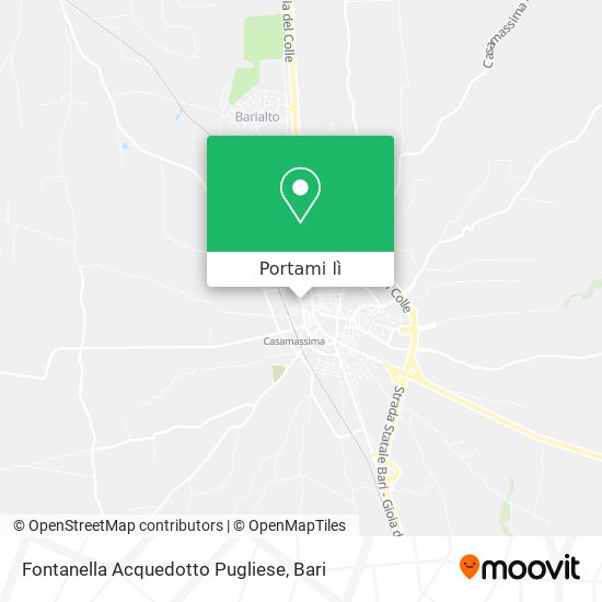 Mappa Fontanella Acquedotto Pugliese
