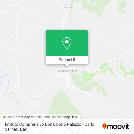 Mappa Istituto Comprensivo Don Liborio Palazzo - Carlo Salinari