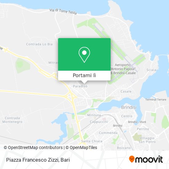 Mappa Piazza Francesco Zizzi
