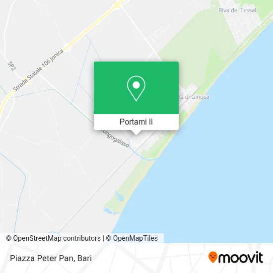 Mappa Piazza Peter Pan