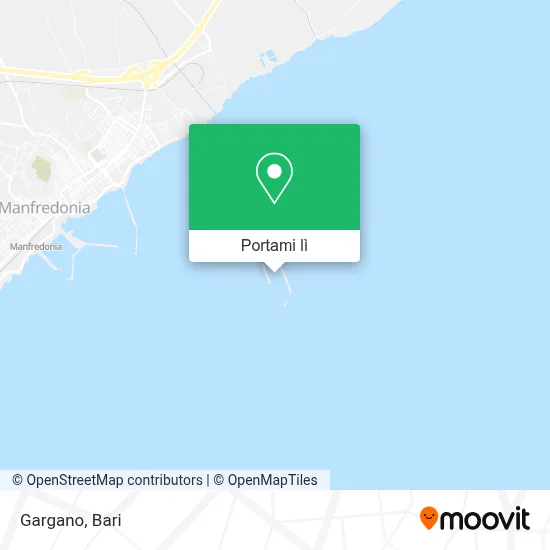 Mappa Gargano