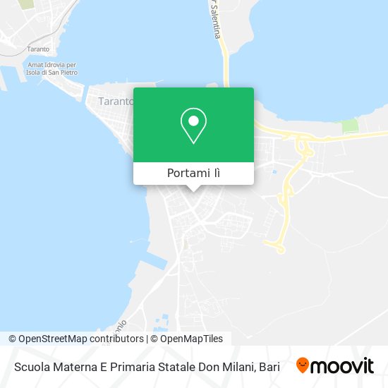 Mappa Scuola Materna E Primaria Statale Don Milani