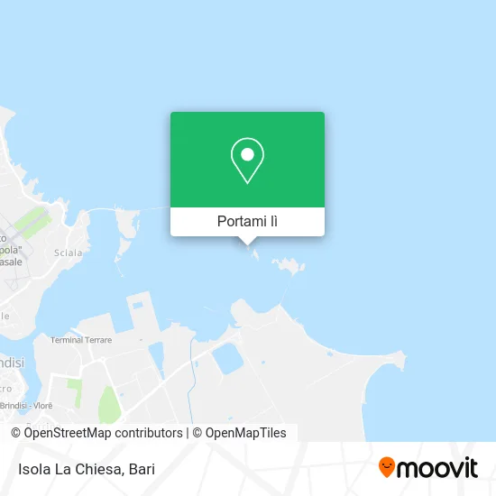 Mappa Isola La Chiesa