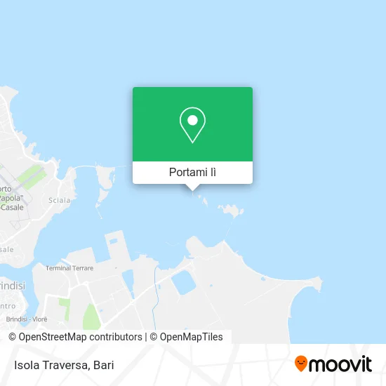 Mappa Isola Traversa