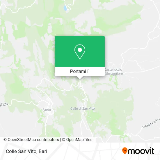 Mappa Colle San Vito