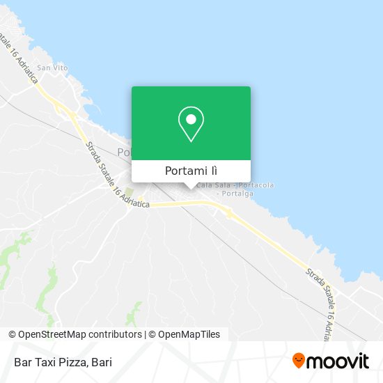 Mappa Bar Taxi Pizza