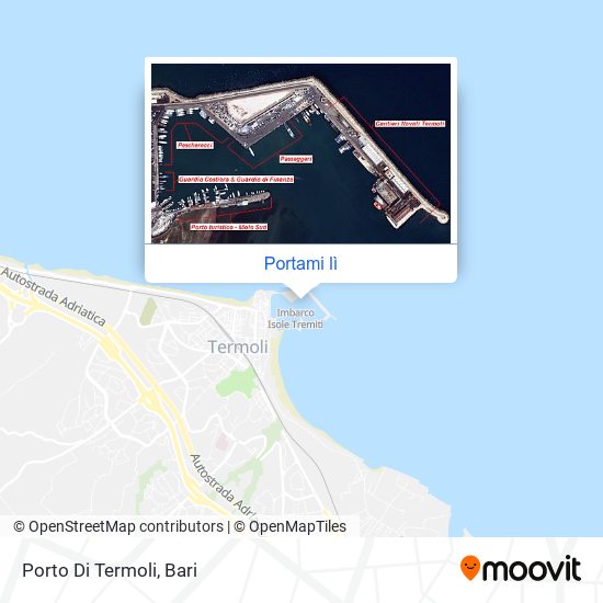 Mappa Porto Di Termoli