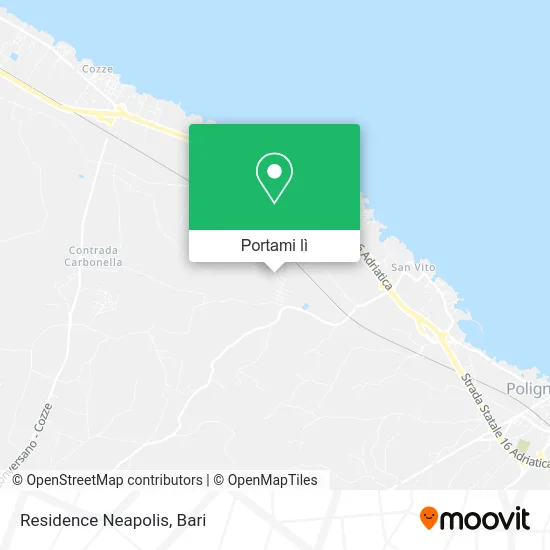 Mappa Residence Neapolis