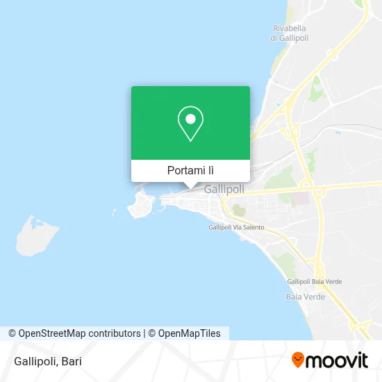 Mappa Gallipoli
