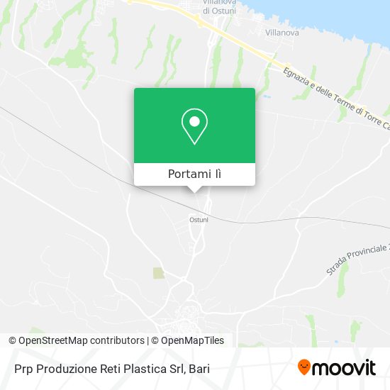 Mappa Prp Produzione Reti Plastica Srl