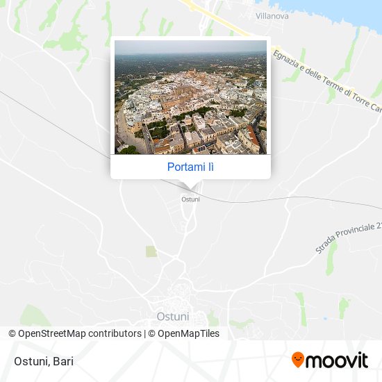 Mappa Ostuni