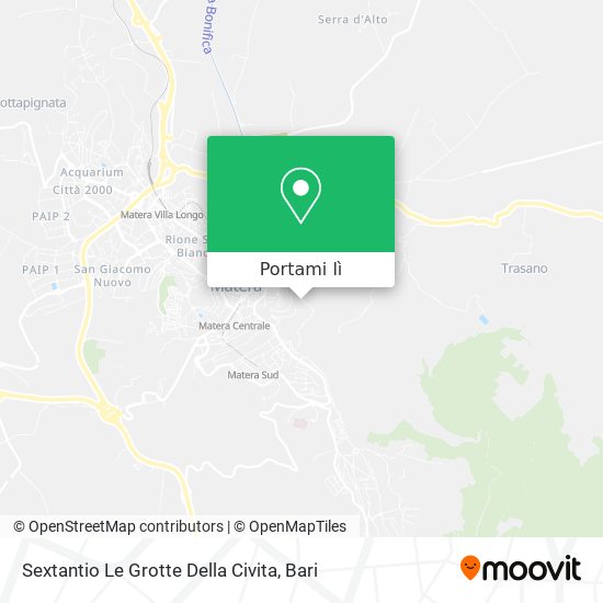 Mappa Sextantio Le Grotte Della Civita