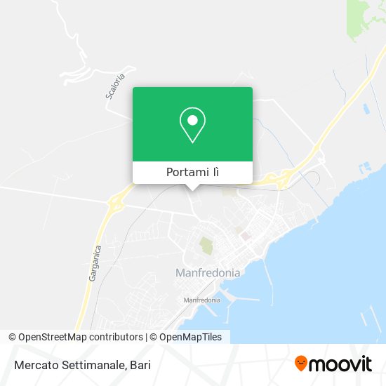 Mappa Mercato Settimanale