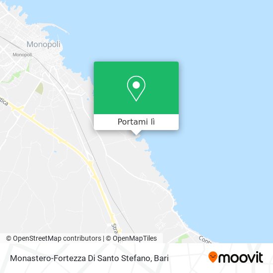 Mappa Monastero-Fortezza Di Santo Stefano