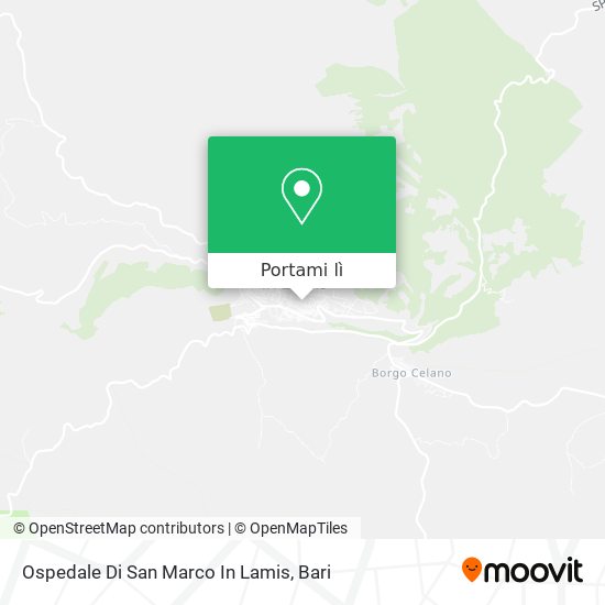 Mappa Ospedale Di San Marco In Lamis