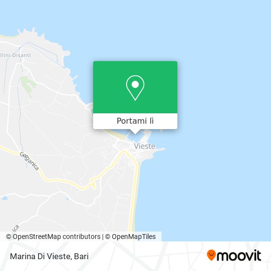 Mappa Marina Di Vieste