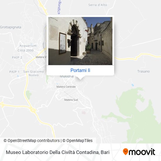Mappa Museo Laboratorio Della Civiltà Contadina