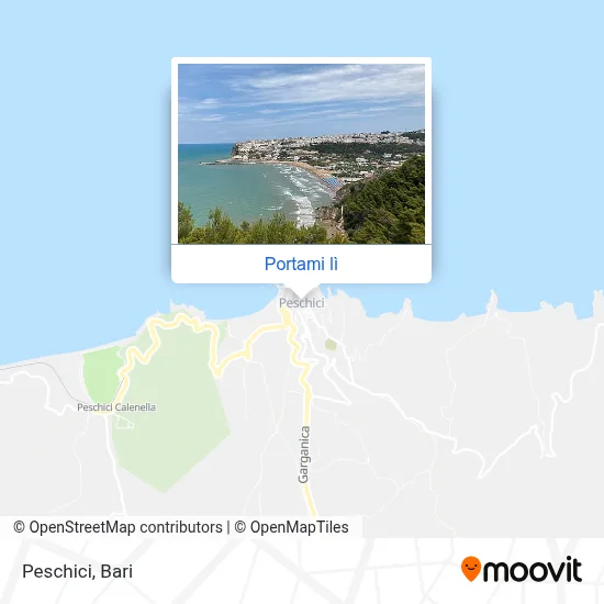 Mappa Peschici