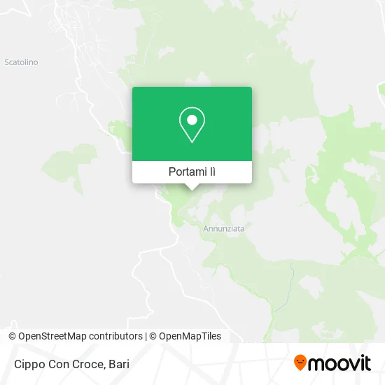 Mappa Cippo Con Croce